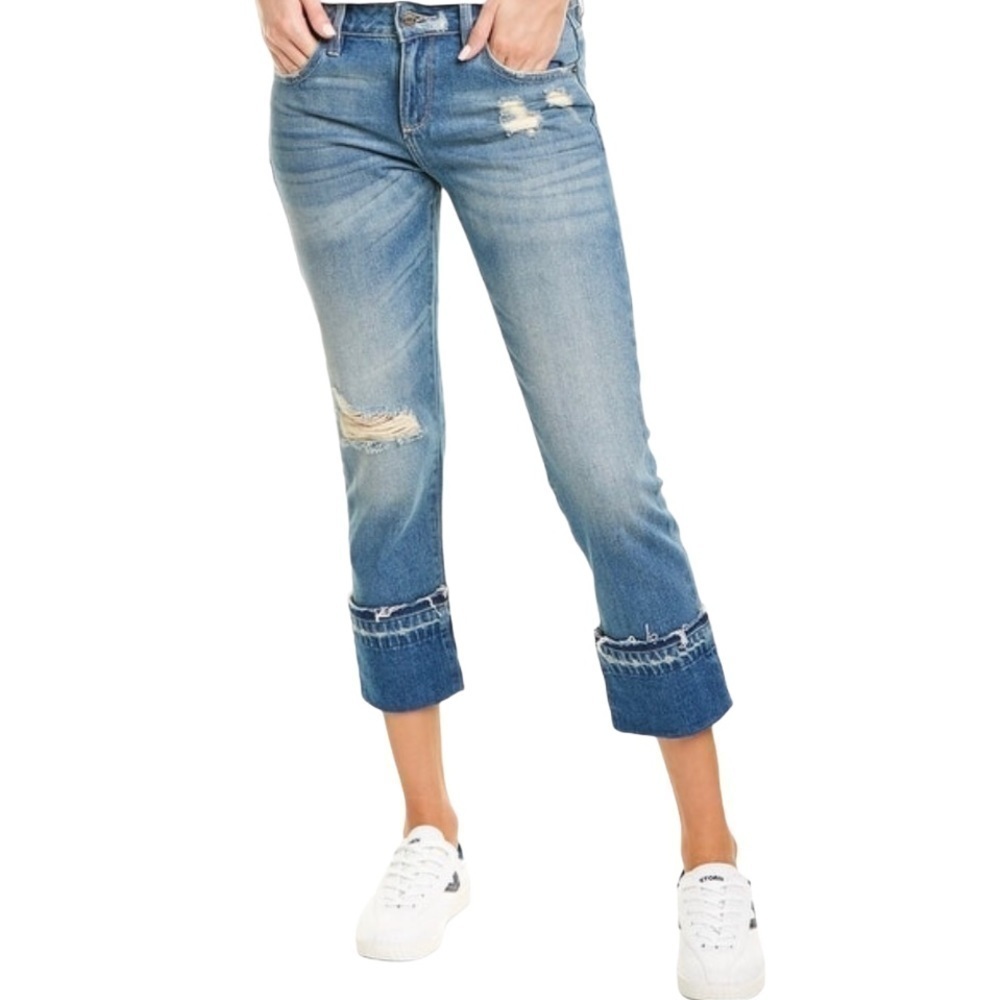 Hidden Tracey High Rise Straight Crop Jeans Size‎ 28 Women